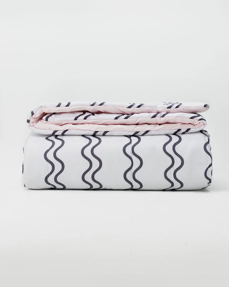 Zigzag Fiber Duvet