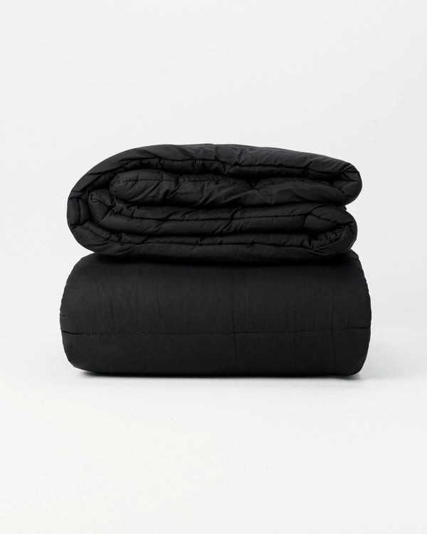 Black Fiber Duvet