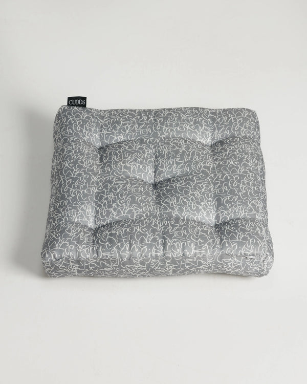 Grey Arabian Chair Cushion