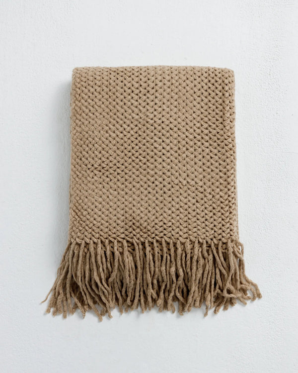 Knitted Throw Blanket