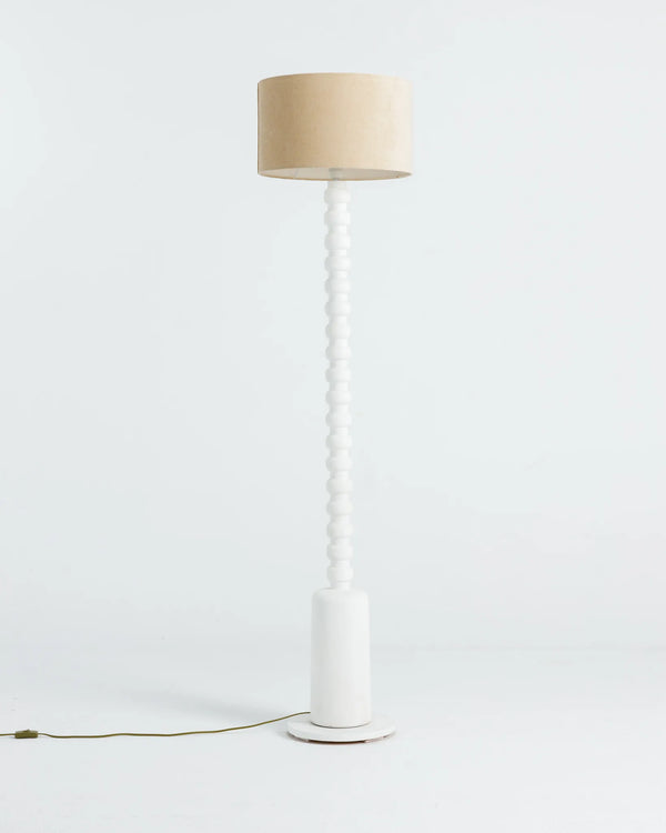 White Pebble Floor Lamp