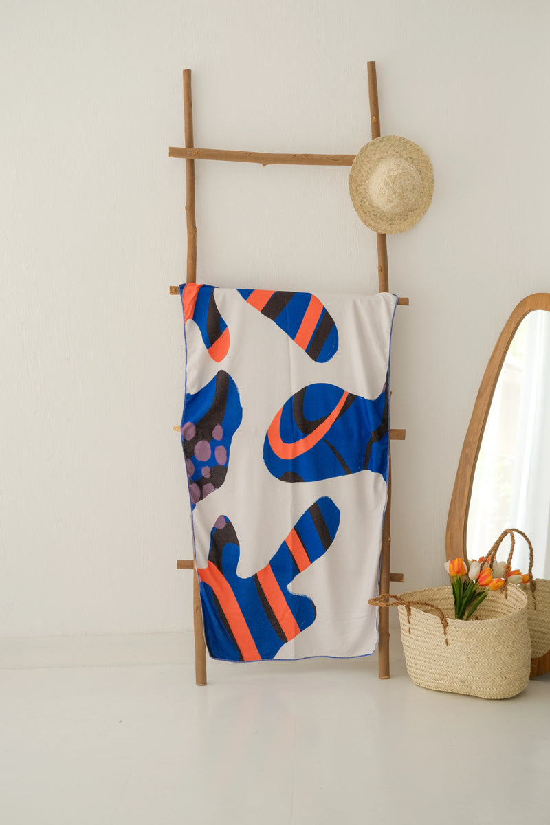 Salt Breeze Beach Towel